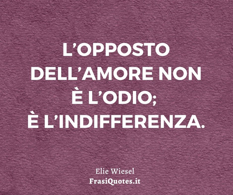 Frasi Sull Indifferenza In Amore