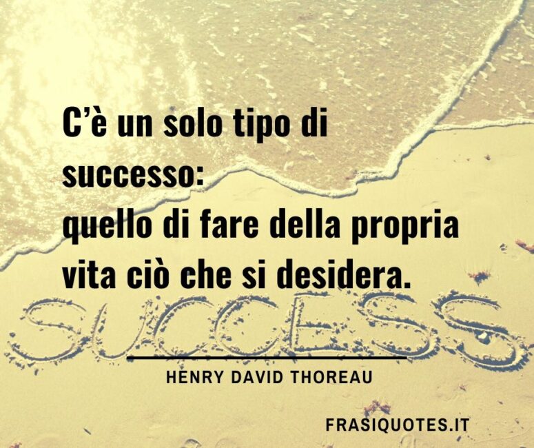 Successo Frasi Sulla Vita